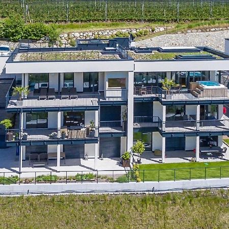 Ferienwohnung Penthouse Skygarden Schenna Exterior foto